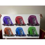 Not Banksy, COA. Walled Off Hotel, Original, Limited Edition. Signed. Numbered