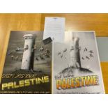 The Walled Off Hotel Poster-Banksy Visit Historic Palestine Set,