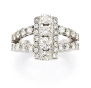 BAGUE EN OR ET DIAMANTS