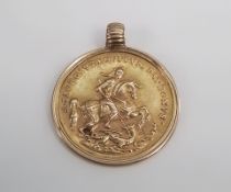 Medaillenanhänger Hl.Georg