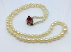 Kulturperlenhalskette