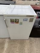 A WHITE ELECTROLUX UNDERCOUNTER FREEZER