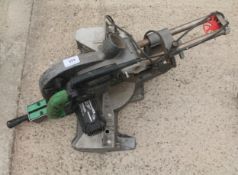 A HITACHI CHOP SAW NO VAT