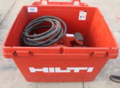 A HILTI SC 55 W CIRCULAR SAW IN WORKING ORDER NO VAT
