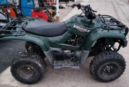A YAMAHA GRIZZLY QUAD IN WORKING ORDER NO VAT