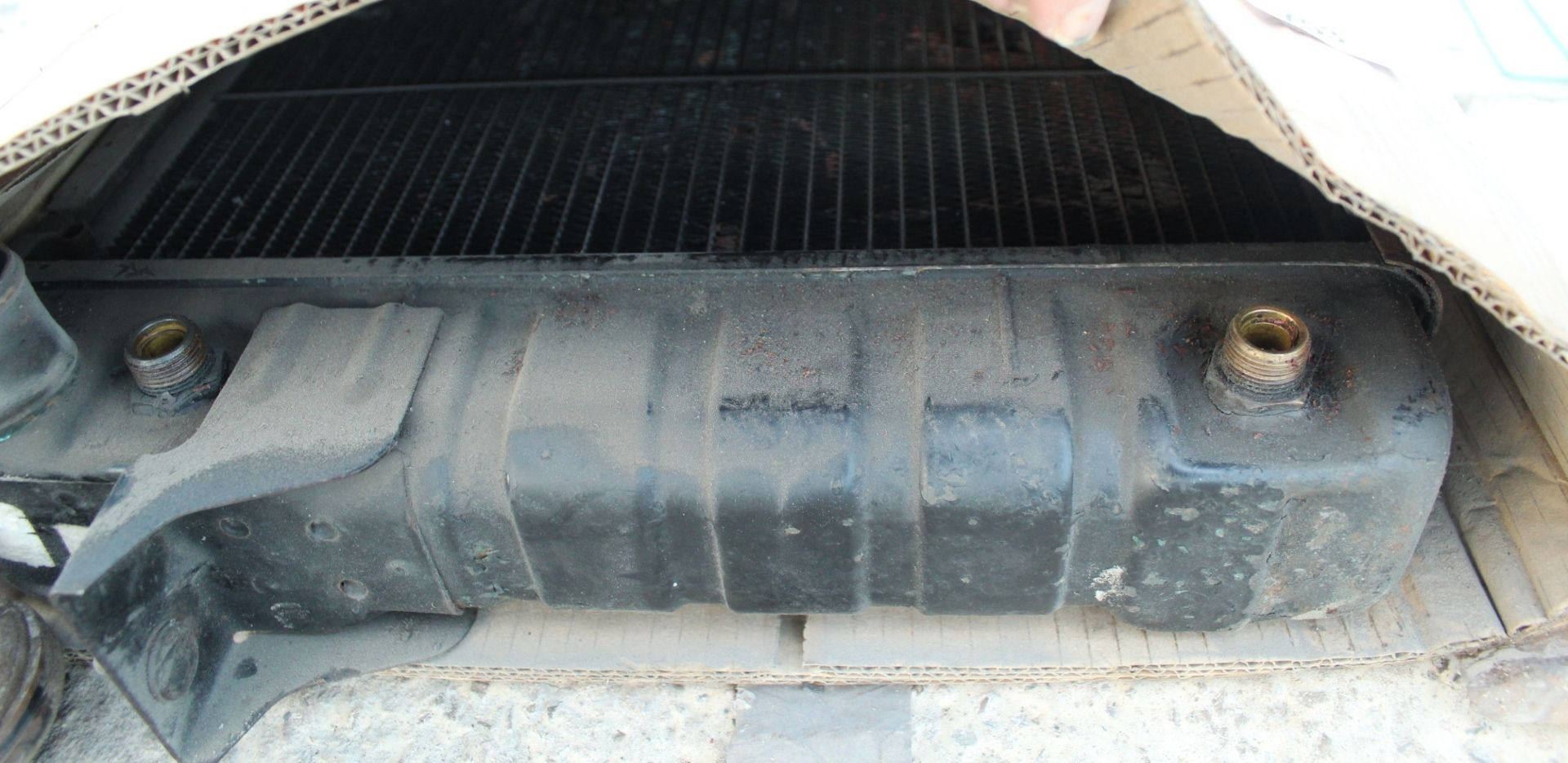 Land Rover Radiator Cover A LAND ROVER DEFENDER RADIATOR NO VAT