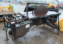 A MCONNEL SAW BENCH + VAT