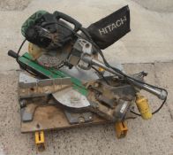 A HITACHI CHOP SAW NO VAT