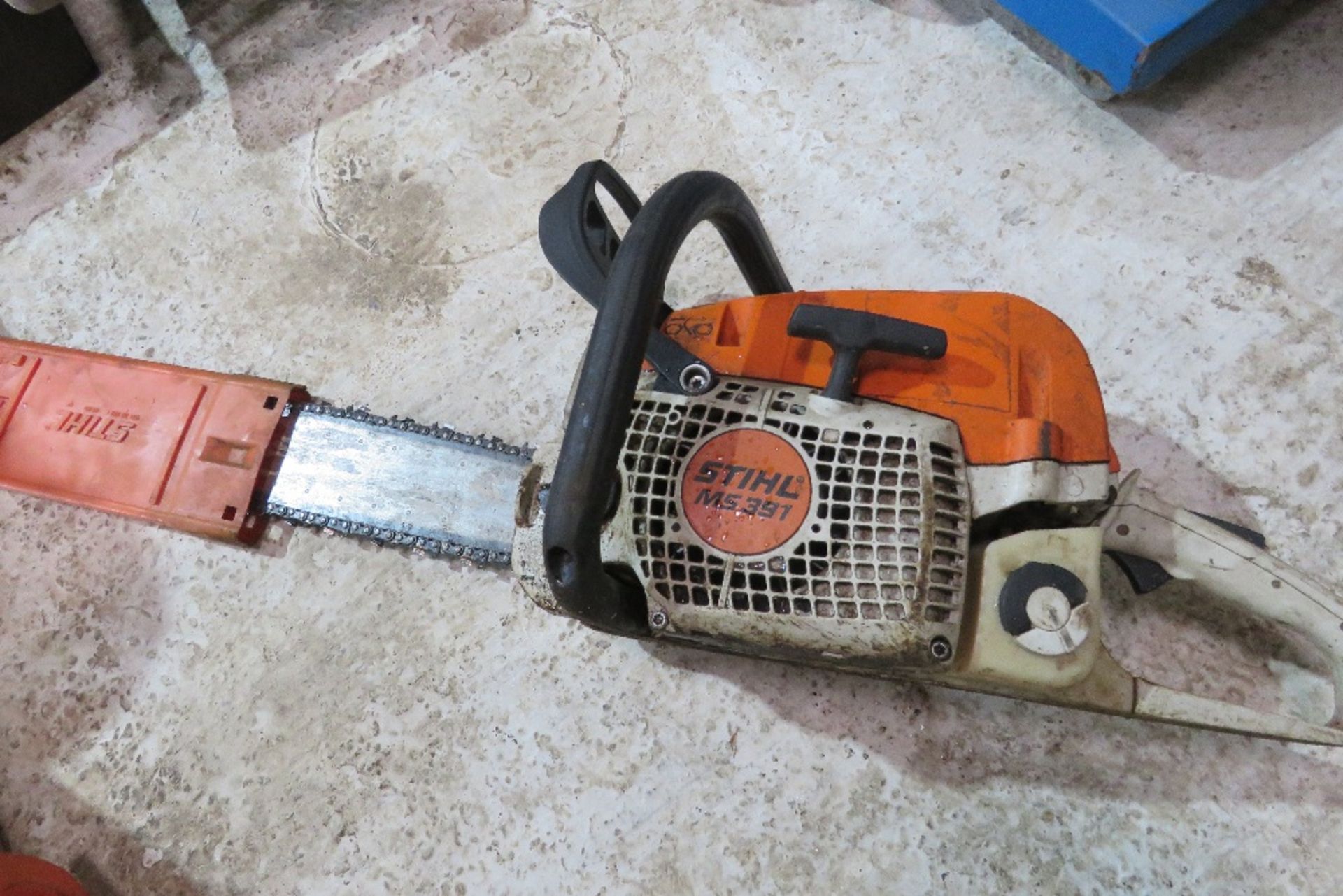 STIHL MS391 PETROL ENGINED CHAINSAW.