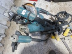 6NO MAKITA 9" ANGLE GRINDERS. SOURCED FROM COMPANY THAT IS DOWNSIZING. ....THIS LOT IS SOLD UNDER TH