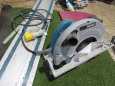 MAKITA 110VOLT CIRCULAR SAW PLUS A GUIDE RAIL. SOURCED FROM A COMPANY LIQUIDATION.