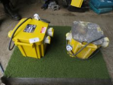 2NO 5KVA TRANSFORMERS, SOURCED FROM COMPANY LIQUIDATION.