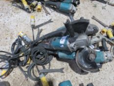 6NO MAKITA 9" ANGLE GRINDERS. SOURCED FROM COMPANY THAT IS DOWNSIZING. ....THIS LOT IS SOLD UNDER TH