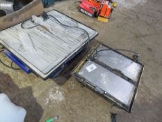 2NO TILE CUTTING SAWS SOURCED FROM A COMPANY LIQUIDATION.