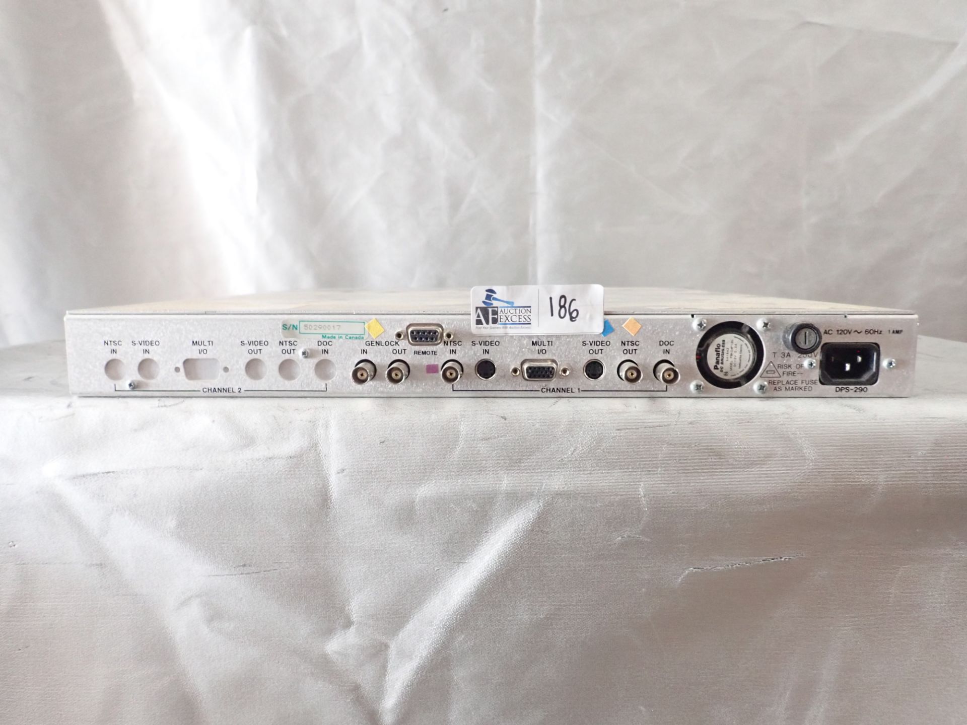 Leitch Frame Synchronizer Digital Systems Leitch DPS-290 COMPONENT TBC SYNCHRONIZER Manufacturer ...