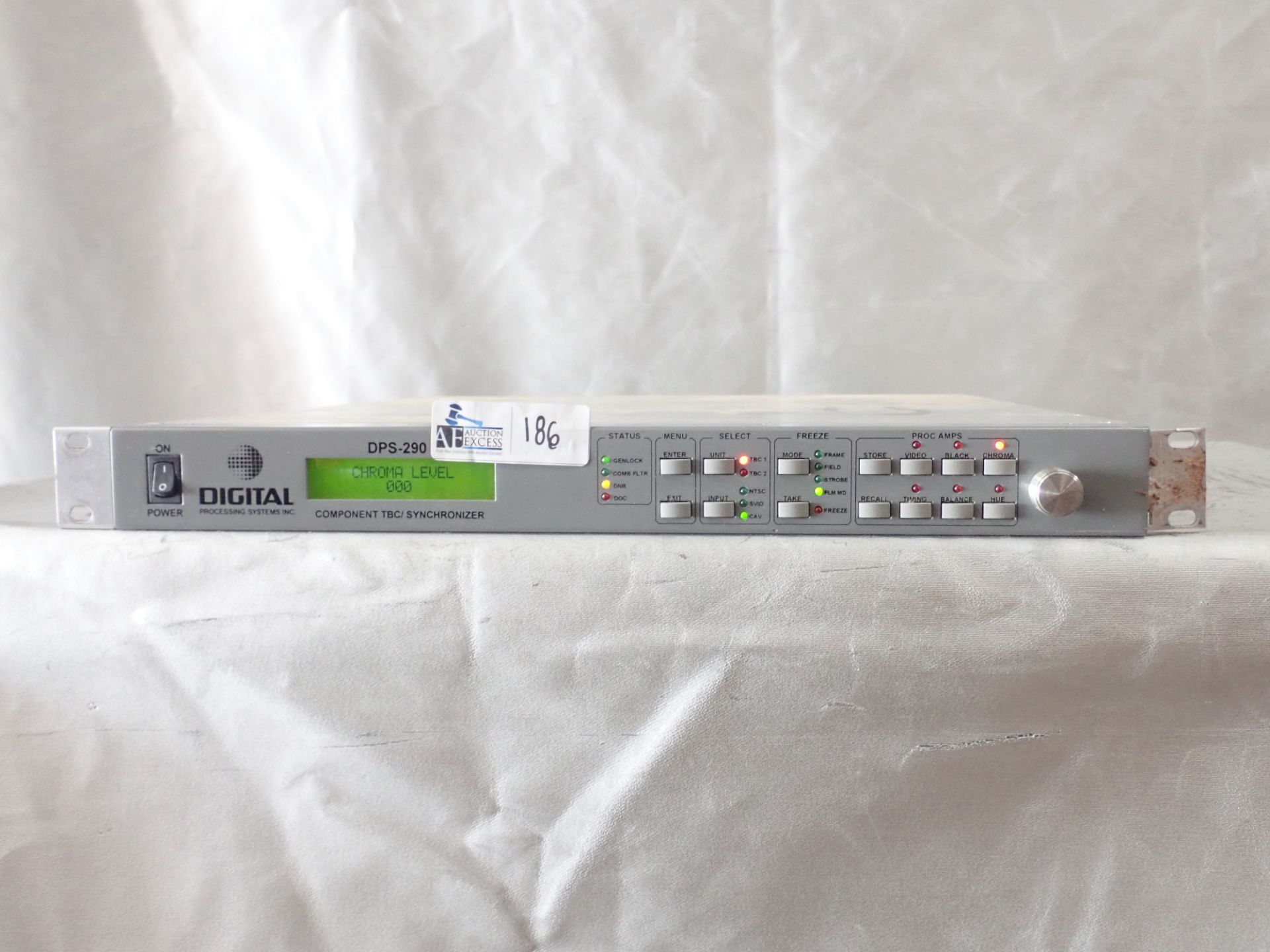 Leitch Frame Synchronizer Digital Systems Leitch DPS-290 COMPONENT TBC SYNCHRONIZER Manufacturer ...