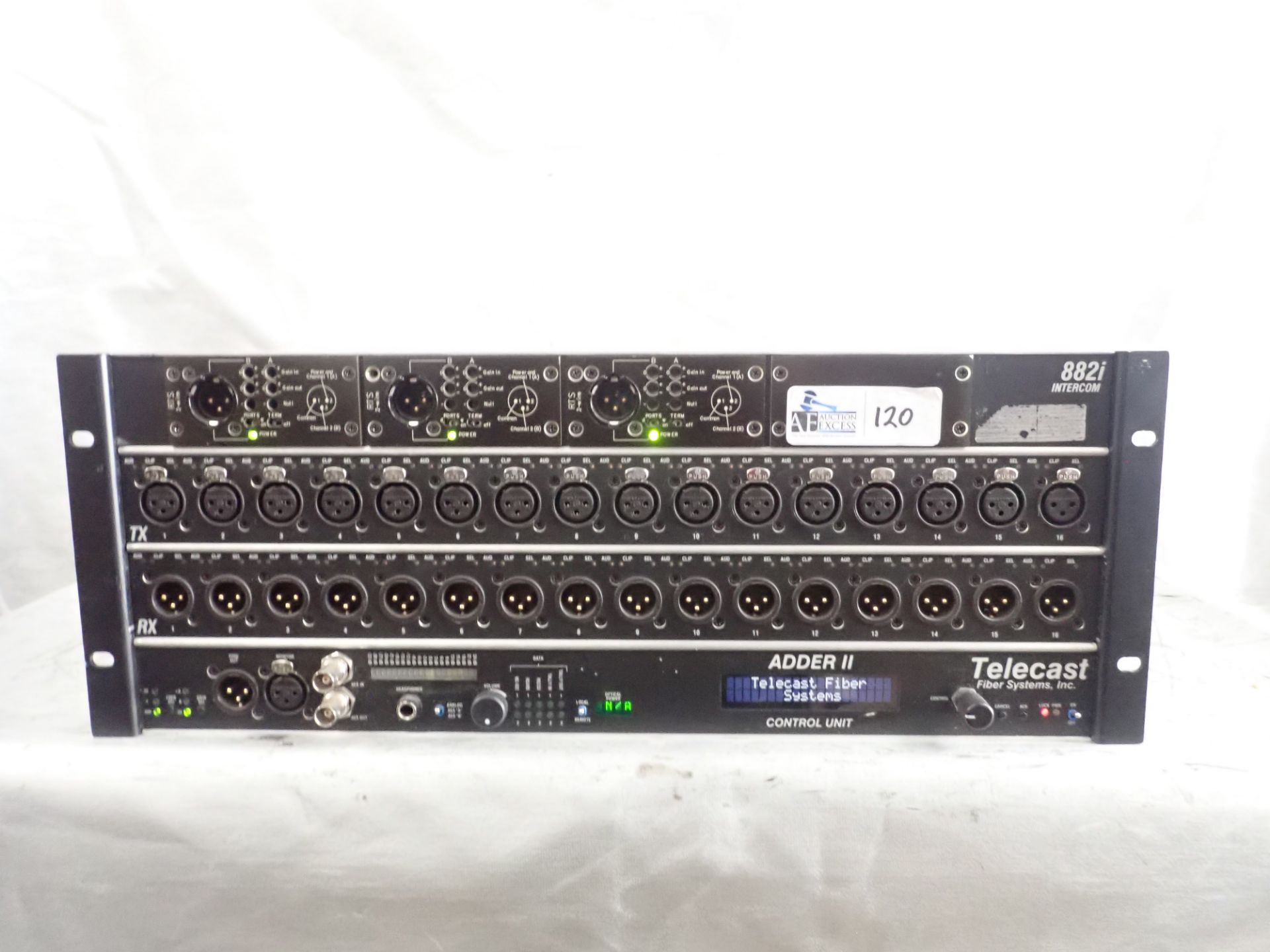Telecast Fiber Systems Adder II 882i Intercom Fiber SystemManufacturer ...