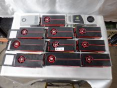 Lot of Various Graphics Cards Including Radeon ATI, Nvidia Quadro FX 4800, Nvidia Quadro 4000