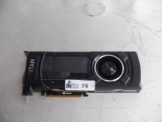 Nvidia Geforce GTX Titan Graphics Card
