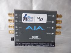 AJA 12GM 12G-SDI MUX/DEMUX Missing Screws