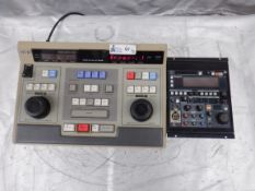 Lot of 2 Broacasting Units Ikegami RCP-50 Remote Control + Sony RM-450 Editing Control Unit