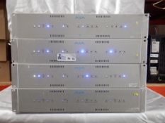 Lot of 4 AJA IO 10 Bit In/out Rack Mount Breakout Box