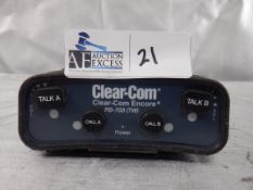 Clear-Com RS-703 TW Dual-Channel Beltpack