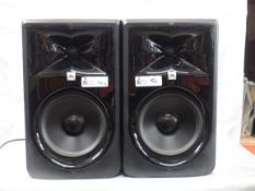 Pair of JBL 308P MkII - Powered 8" Two-Way Studio Monitors
