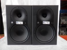 Pair Mackie XR824 8" Professional Studio Monitor