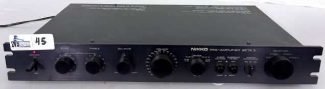 Nikko Pre-Amplifier Beta II