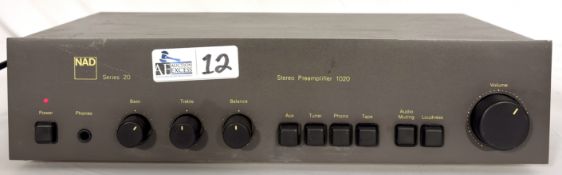 NAD Stereo Preamplifier 1020