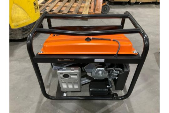 ( 1 ) UNUSED TOGO POWER 4-STROKE GAS GENERATOR MODEL GG8000, APPROX PEAK 8000W, APPROX RUNNING 65... - Image 6 of 12