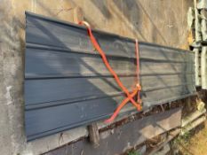 UNUSED 12FT GALVALUME STEEL SIDING ROOFING, APPROX 100 SHEETS IN STACK, APPROX 12FT.x 38in