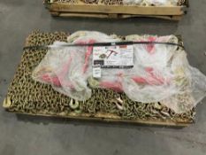 UNUSED LANDHONORRATCHET BINDERS & CHAINS SET MODEL LHR-RC9200, 5 BINDERS (9,200LB) &10 G70 3/8" x