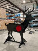 UNUSED 2025 SKLP DEER SHAPED SHOOTING TARGET