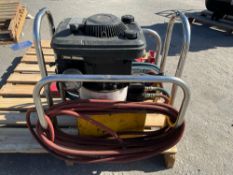 RESCUE TOOLS W/ AMKUS RESCUE SYSTEM POWER UNIT MODEL B 104 XL WITH BRIGGS & STRATTON MOTOR