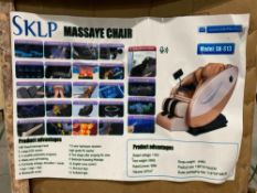 UNUSED SK-S13 MASSAGE CHAIR , ZERO GRAVITY MODE, AI INTELLIGENT VOICE CONTROL