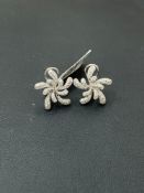 .71CT DIAMOND EARRINGS 18K WHITE GOLD