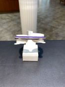 BELLE ETOILE ENAMEL BANGLE BRACELET STERLING SILVER