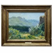 K. Mitchikawa (Active 20th Century),Landscape Possibly Serra de Sintra Portugal, 20th Century