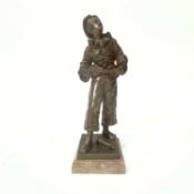 "Au Clair de la Lune" (Pierrot Playing the Mandolin) France, 19th Century