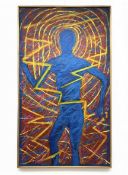 António Palolo (Portuguese, 1946–2000) Portuguese Post-War Abstraction Untitled (Figural Study) Port