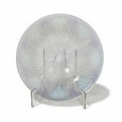 R. Lalique: 'Oeillets' Shallow Bowl By René Lalique (1860–1945)