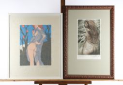 Fuchs, Ernst (1930 Wien - 2015 ebenda, Vertreter der Wiener Schule des "Phantastischen Realismus"),