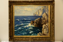 Albert Wenk - Felsige Küste