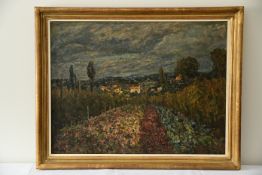 Erwin Starker - Landschaft bei Ditzingen