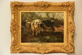 Anton Braith - Kühe auf der Weide
