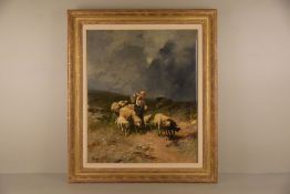 Christian Mali - Schäferin 1891