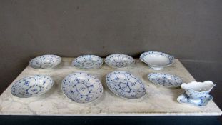 Konvolut Porzellan antik 9 Teile