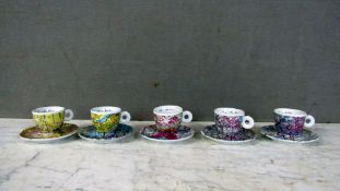 Aus Sammlungsauflösung Tassen Illy